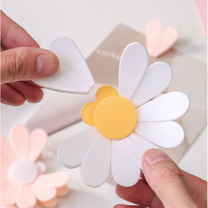🔥Solange der Vorrat reicht 40 % Rabatt!🌸Magnetisches Verschlussclip-Set mit Gänseblümchen-Motiv