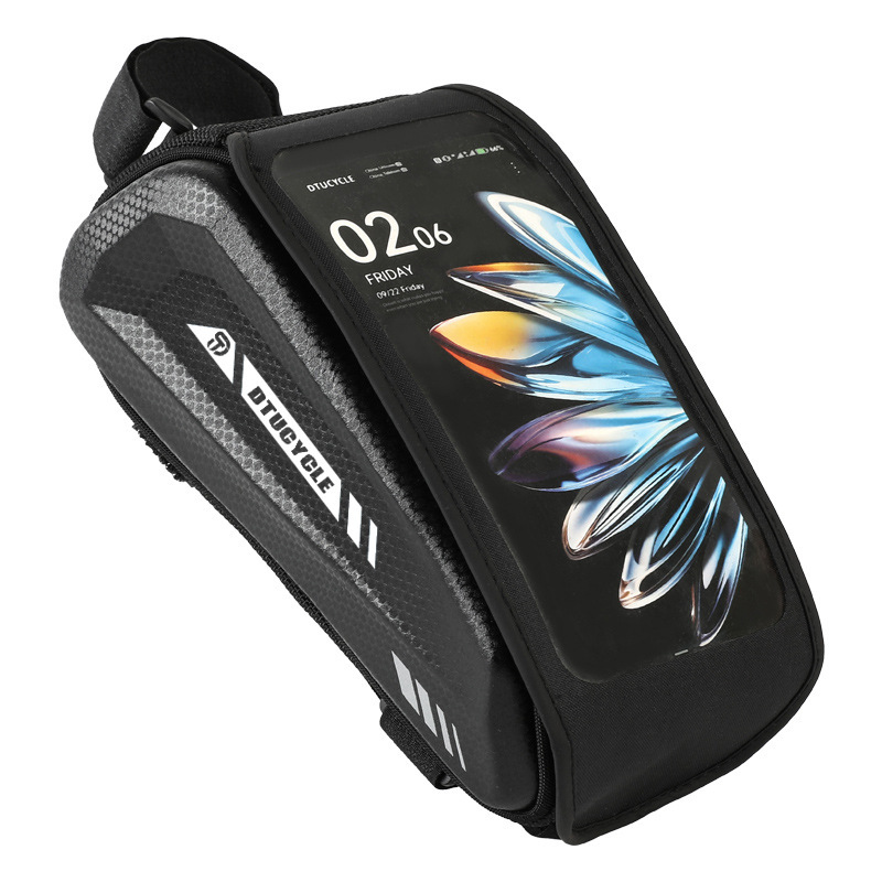 🚴 50% RABATT! 📱 Wasserdichte Fahrrad Oberrohrtasche – Hardcase Handyhalter, Perfekt für MTB & Rennrad 🗺️