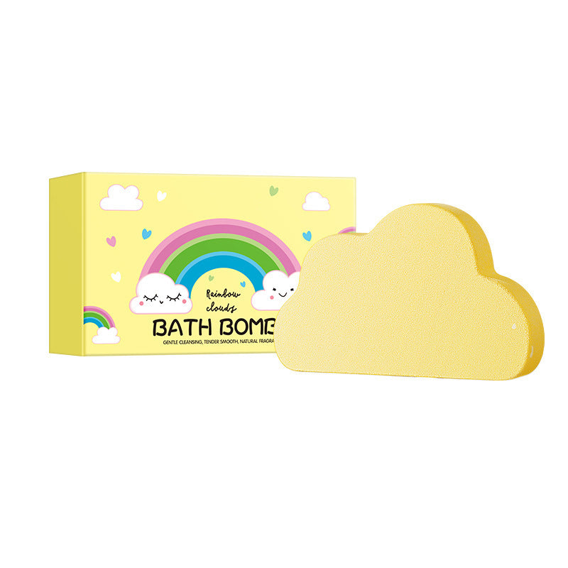 🔥Solange der Vorrat reicht 40 % Rabatt!🎉Regenbogen-Wolken-Badebombe