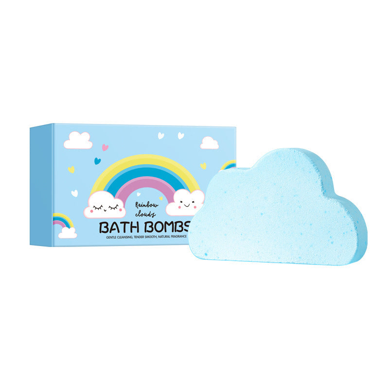 🔥Solange der Vorrat reicht 40 % Rabatt!🎉Regenbogen-Wolken-Badebombe