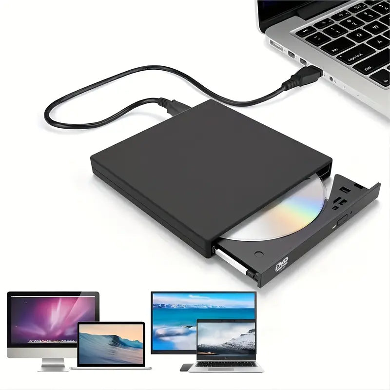 🔥Solange der Vorrat reicht 40 % Rabatt!🎉Externes CD-DVD-Laufwerk😎