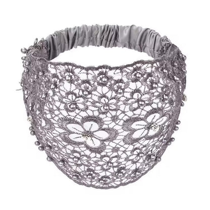 📢Bis zu 73 % Rabatt⚡️Damen Haarband mit Perlen & Strass – Breites Stirnband für Alltag💎✨