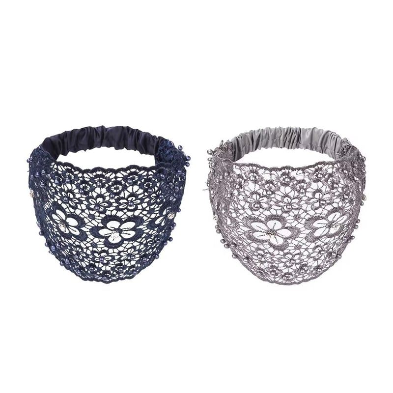 📢Bis zu 73 % Rabatt⚡️Damen Haarband mit Perlen & Strass – Breites Stirnband für Alltag💎✨