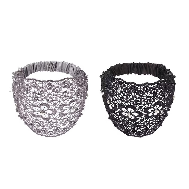 📢Bis zu 73 % Rabatt⚡️Damen Haarband mit Perlen & Strass – Breites Stirnband für Alltag💎✨