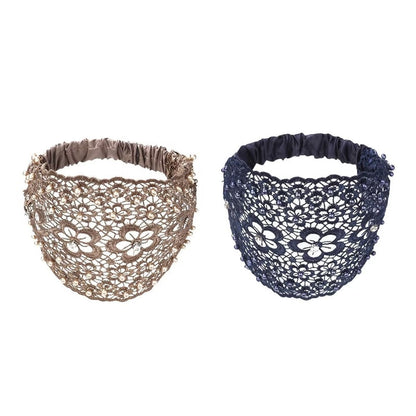 📢Bis zu 73 % Rabatt⚡️Damen Haarband mit Perlen & Strass – Breites Stirnband für Alltag💎✨