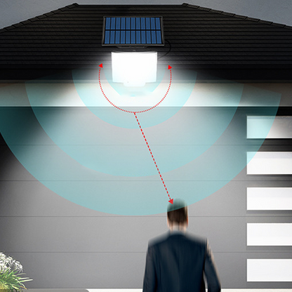💐 50% RABATT! 🔦 Solar Bewegungsmelder Außenleuchte – 106 LEDs, automatische Nachtaktivierung & wetterfest – Sicherheit & Helligkeit für Hof & Garten 🌙