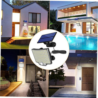 💐 50% RABATT! 🔦 Solar Bewegungsmelder Außenleuchte – 106 LEDs, automatische Nachtaktivierung & wetterfest – Sicherheit & Helligkeit für Hof & Garten 🌙