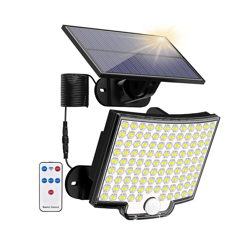 💐 50% RABATT! 🔦 Solar Bewegungsmelder Außenleuchte – 106 LEDs, automatische Nachtaktivierung & wetterfest – Sicherheit & Helligkeit für Hof & Garten 🌙