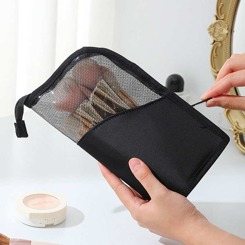 Wasserdichte Kosmetiktasche – Tragbarer Make-up Organizer für Pinsel, Lippenstift & Masken💄✨