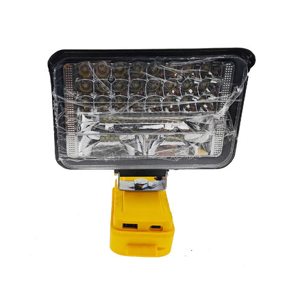 🔥Solange der Vorrat reicht 40 % Rabatt!🎉Makita 18V Arbeitslicht, 2-Modus LED Flutlicht mit zwei USB-Anschlüssen für Notfall