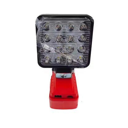 🔥Solange der Vorrat reicht 40 % Rabatt!🎉Makita 18V Arbeitslicht, 2-Modus LED Flutlicht mit zwei USB-Anschlüssen für Notfall
