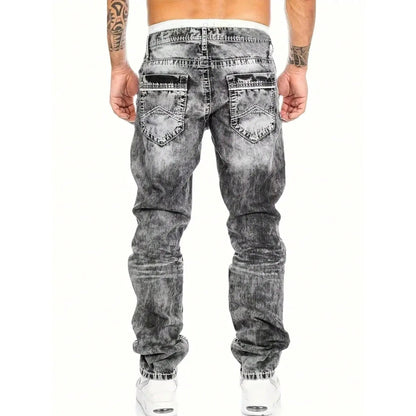 🔥Solange der Vorrat reicht 40 % Rabatt!🎉Kreative Stretch-Jeans für Herren, minimalistischer Stil, ideal für den Sommer, Emo-Stil