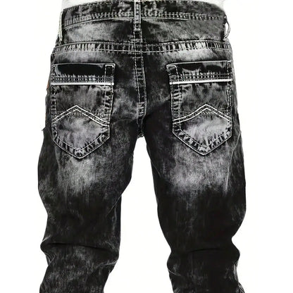 🔥Solange der Vorrat reicht 40 % Rabatt!🎉Kreative Stretch-Jeans für Herren, minimalistischer Stil, ideal für den Sommer, Emo-Stil