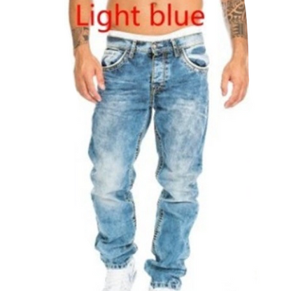🔥Solange der Vorrat reicht 40 % Rabatt!🎉Kreative Stretch-Jeans für Herren, minimalistischer Stil, ideal für den Sommer, Emo-Stil