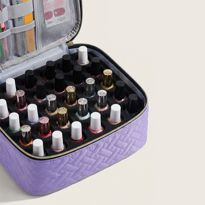 🔥Solange der Vorrat reicht 40 % Rabatt!🎉Zweilagige Aufbewahrungstasche für Nagellack