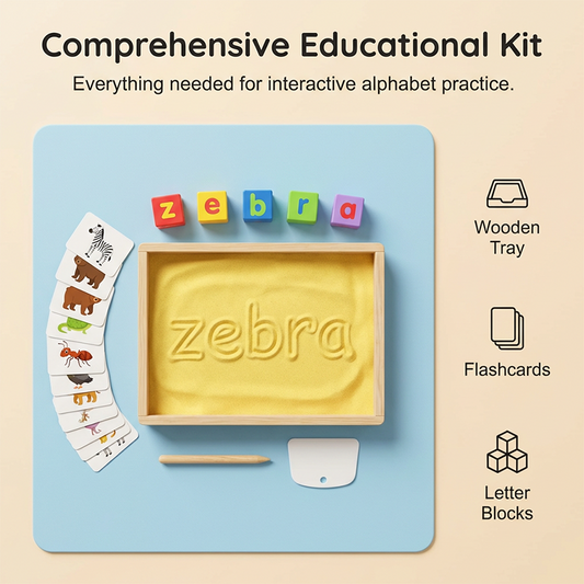 🔥Solange der Vorrat reicht 40 % Rabatt!🎉Lern-Sandkasten zum Schreiben von Buchstaben und Zahlen