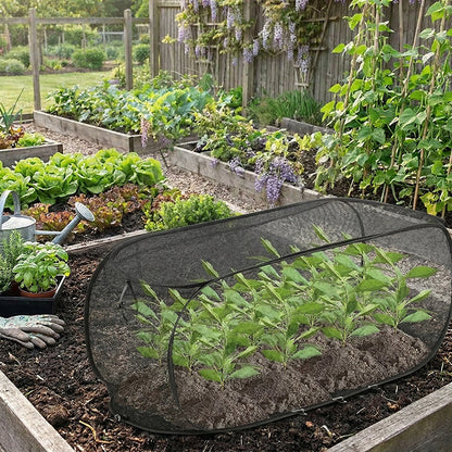 ⏳ Zeitlich begrenzt 50% Rabatt ⏰ Aufklappbarer Pflanzenschutznetz-Überzug 🌱🛡️