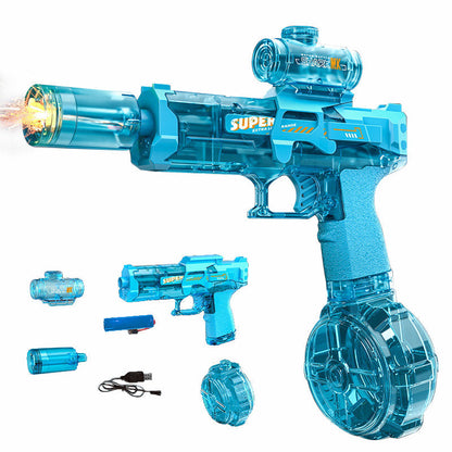 🔥Solange der Vorrat reicht 40 % Rabatt!🎉Elektrische Wasserpistole: Eismaus mit Taschenlampe⚡💦🔥