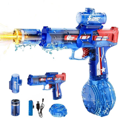 🔥Solange der Vorrat reicht 40 % Rabatt!🎉Elektrische Wasserpistole: Eismaus mit Taschenlampe⚡💦🔥