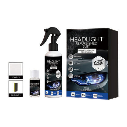 🚗 2 KAUFEN, 1 GRATIS! 🔆 Professionelles Scheinwerfer-Restaurierungsset – Entfernt Vergilbung und Kratzer, stellt die Klarheit wieder her und bietet UV-Schutz – einfache DIY-Lösung ✨