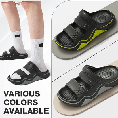 Sandalen mit dicker Sohle und atmungsaktivem Material