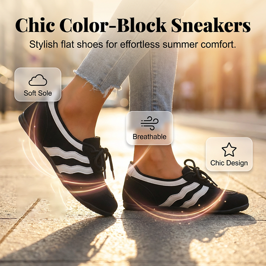 🌞Frühlingserwachen: 50% Rabatt!👟Retro-Sneaker "Wave-Chic" – Der zeitlose Low-Top für Deinen Alltag
