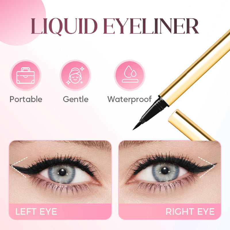 ⏳Nur für kurze Zeit: 50 % Rabatt⏰Wasserfester, geschmeidiger Flüssig-Eyeliner