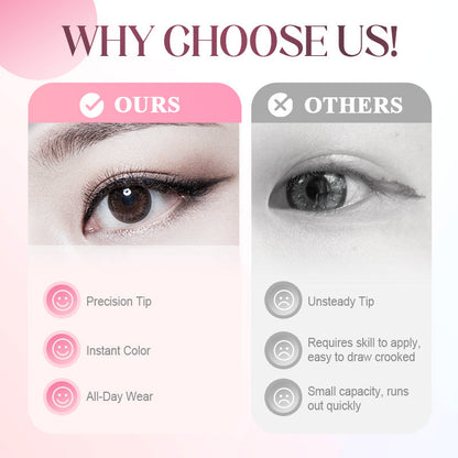⏳Nur für kurze Zeit: 50 % Rabatt⏰Wasserfester, geschmeidiger Flüssig-Eyeliner