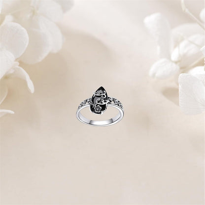 🔥Solange der Vorrat reicht 40 % Rabatt!🎉Böhmischer Vintage-Blumenranken-Ring