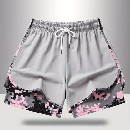 🔥Solange der Vorrat reicht 40 % Rabatt!🎉Lässige Sportshorts für Damen mit integriertem Innenfutter