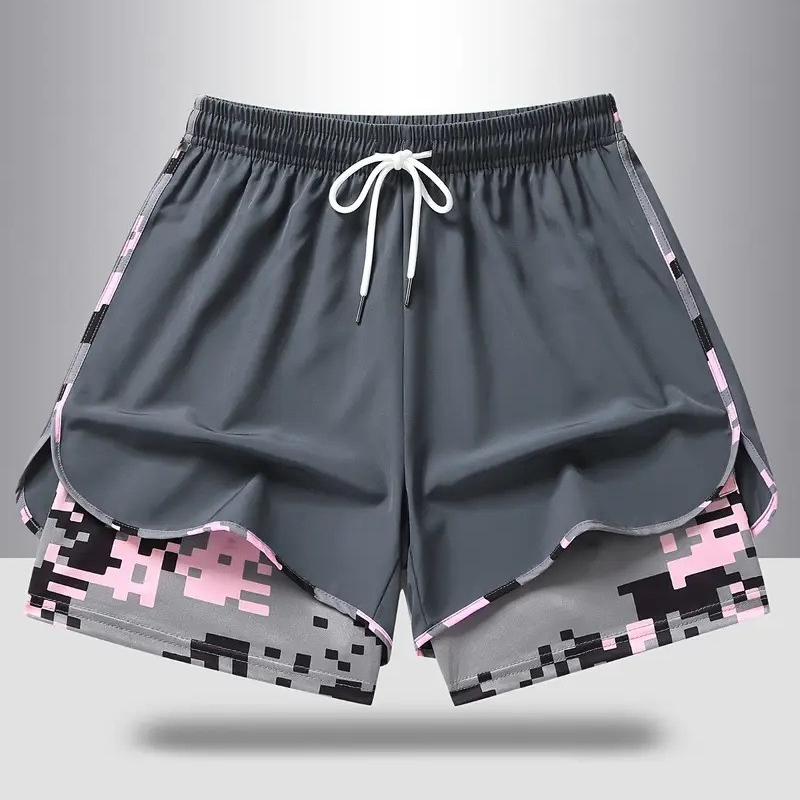 🔥Solange der Vorrat reicht 40 % Rabatt!🎉Lässige Sportshorts für Damen mit integriertem Innenfutter