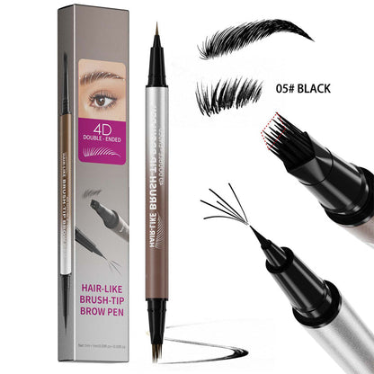 🔥Solange der Vorrat reicht 40 % Rabatt!🎉2-in-1 wasserfester flüssiger Augenbrauenstift