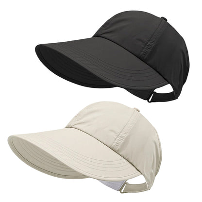 💎 -50% auf Damen-Baseball-Sonnenhut mit weiter Krempe！💎 UV-Schutz, atmungsaktiver Schnelltrocken-Stoff & Komfort für Outdoor-Abenteuer✨