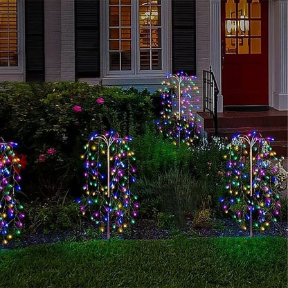 🎆 LIMITED-TIME 50% RABATT! ✨ Solar-Bodenlampe „Feuerwerk“ – Dekorativ, IP55, 8-10h Licht, Gartenlicht ☀️