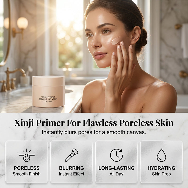 🎉MEHR KAUFEN, MEHR GRATIS ERHALTEN🎁Porenverfeinernde & feuchtigkeitsspendende Make-up-Grundierung