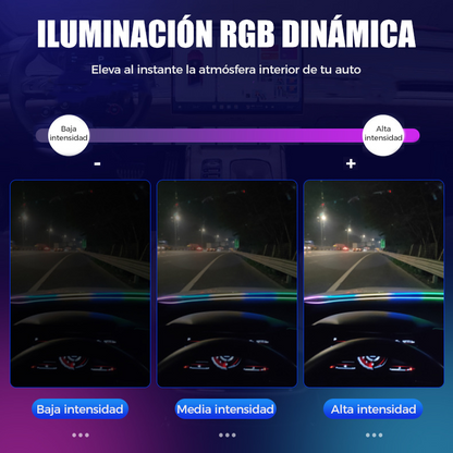 🔥Solange der Vorrat reicht 40 % Rabatt!🎉Kit de Tiras de Luces LED RGB para Tablero de Auto
