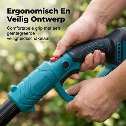 🌞 Frühjahrsangebote: 50% Rabatt! 🔥 2-in-1 Akku-Stangenkreissäge & Handsäge | Sicheres Beschneiden ohne Leiter | 21V Akku