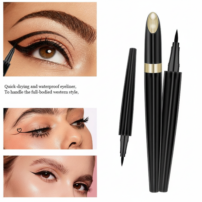 ⚡1 zum Preis von 1⚡Langhaftender, wischfester Flüssig-Eyeliner-Stift