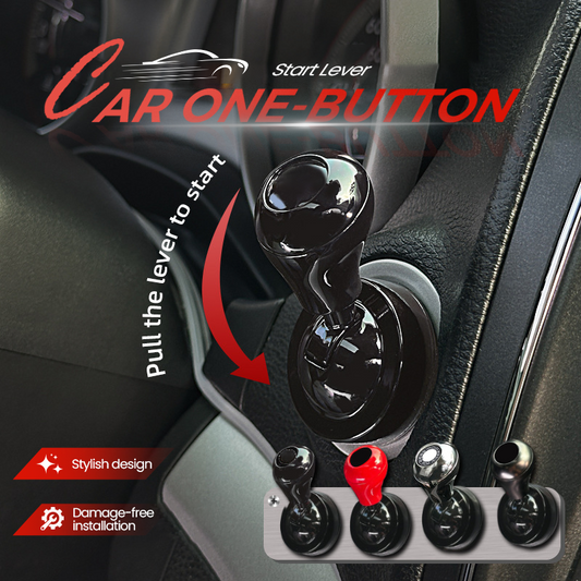 🔧 50% RABATT! 🚗 Fahrzeug-Ein-Knopf-Starthebel – Einfache Installation, Universelle Passform & Ideal Für Ein Modernes Upgrade Ihres Autos 🔑