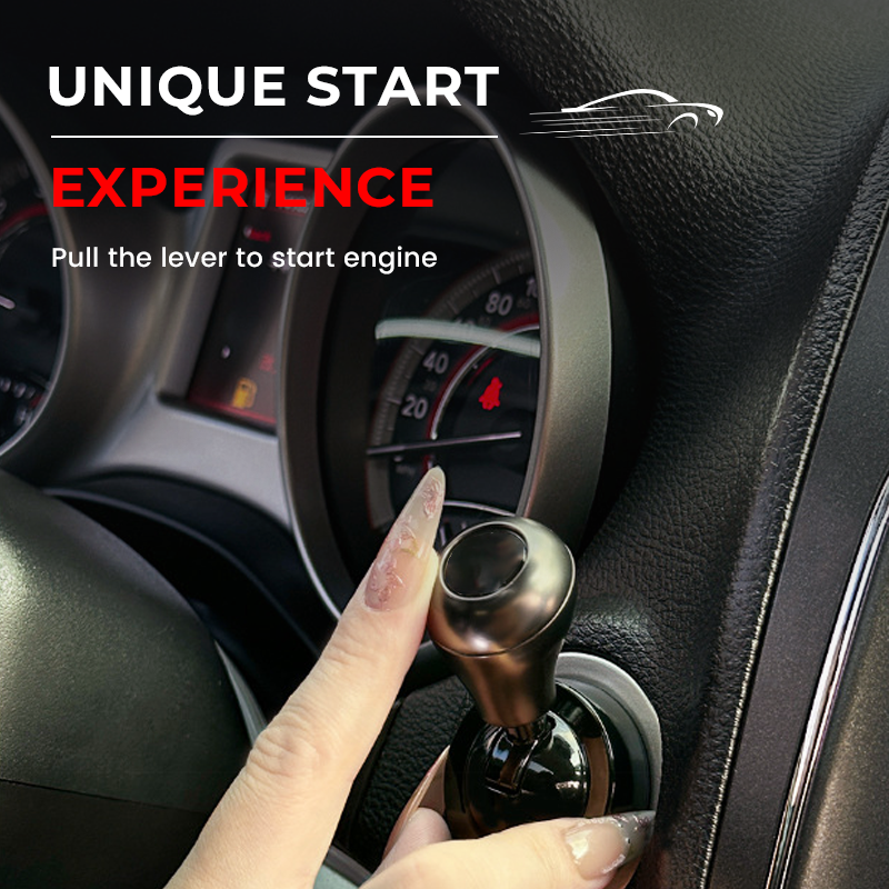 🔧 50% RABATT! 🚗 Fahrzeug-Ein-Knopf-Starthebel – Einfache Installation, Universelle Passform & Ideal Für Ein Modernes Upgrade Ihres Autos 🔑