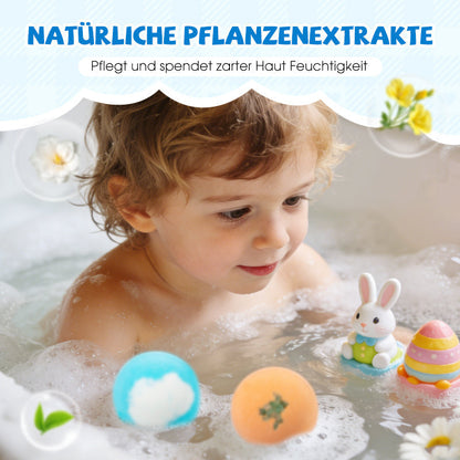 🔥🐣 Oster-Angebot 50% Rabatt🐰🎁Magische Badebomben für Kinder mit Überraschung im Inneren ✨🛁