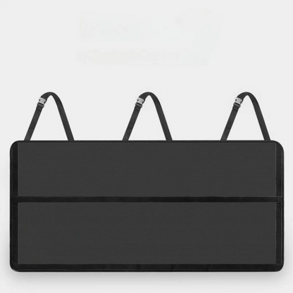 🛍️ 50 % Rabatt – Vielseitiger Kofferraum-Organizer mit Netzfächern – hängend, robust & praktisch für Auto, SUV & Familie 🚗