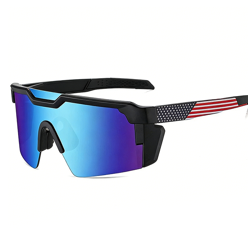 🕶️ JETZT -50% RABATT! 🔥 Sport-Sonnenbrille UV400 Unisex – Verspiegelte Gläser Anti-Blendung, Leichter TR-Rahmen, Panoramasicht & Seitenschutz · 8 Farben ✨