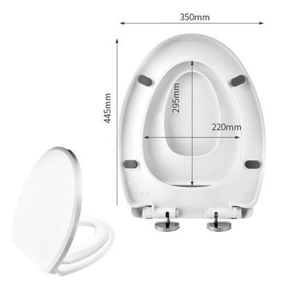 🔥Solange der Vorrat reicht 40 % Rabatt!🎉2-in-1-Toilettensitz für Erwachsene und Kinder
