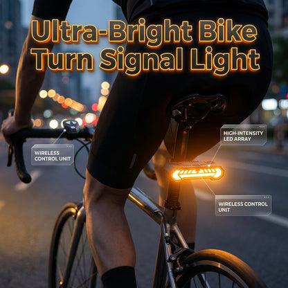 🚴 50% RABATT! 🔦 Drahtloses Blinkerlicht für Fahrräder – Wiederaufladbar, Wasserdicht & Perfekt Für Mehr Sicherheit Bei Nacht 💡