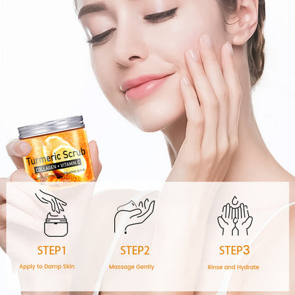 🔥Solange der Vorrat reicht 40 % Rabatt!🎉Vitamin-C-Peeling mit Kurkuma für den Körper