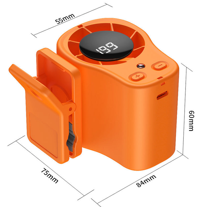 🔥HEISSER SALE – 50% RABATT🔥 Freihändiger persönlicher Kühlventilator mit LED-Display
