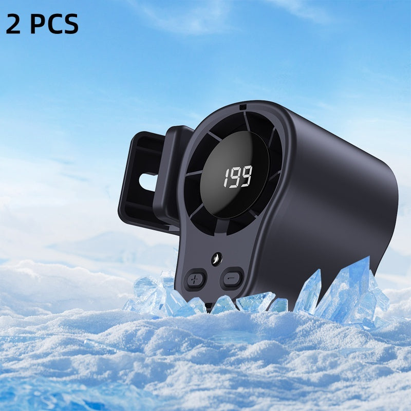 🔥HEISSER SALE – 50% RABATT🔥 Freihändiger persönlicher Kühlventilator mit LED-Display