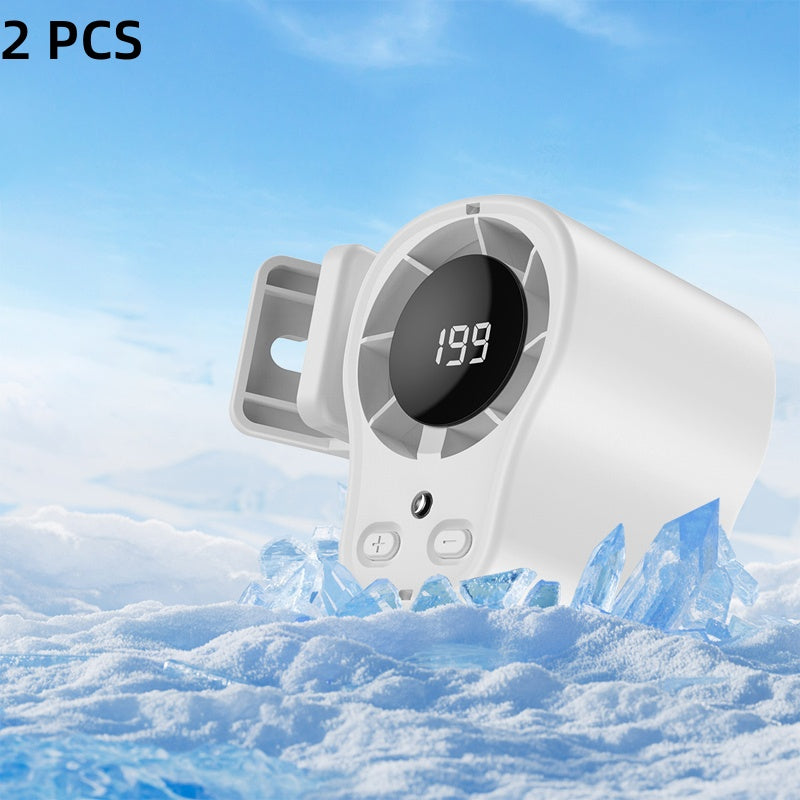 🔥HEISSER SALE – 50% RABATT🔥 Freihändiger persönlicher Kühlventilator mit LED-Display