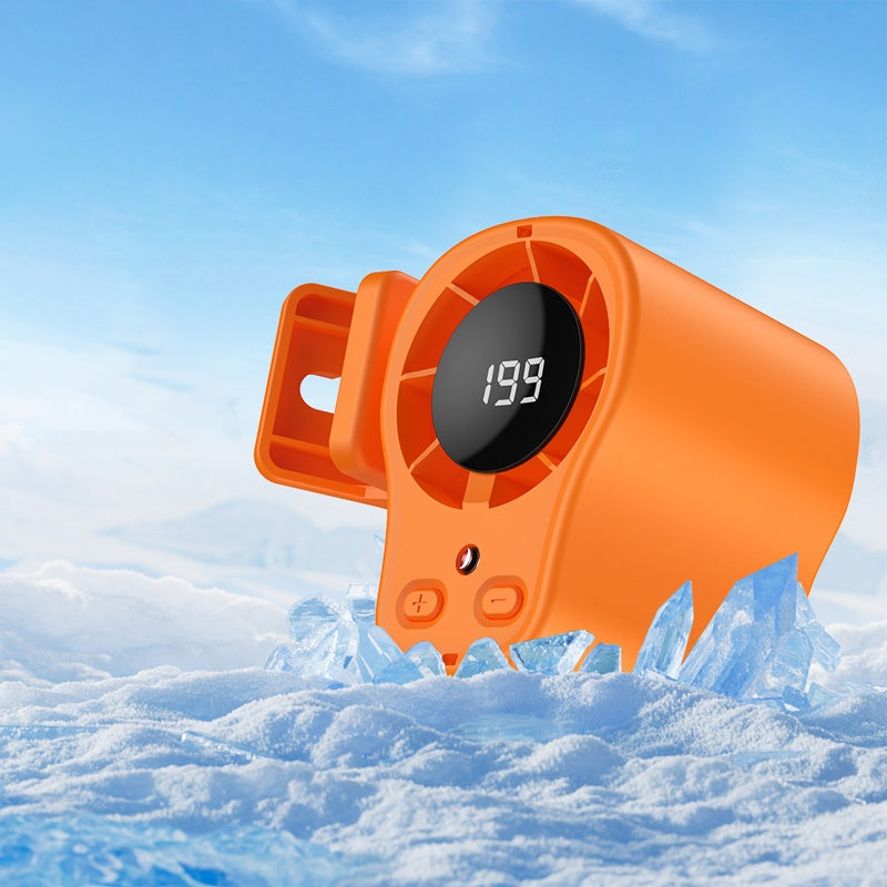 🔥HEISSER SALE – 50% RABATT🔥 Freihändiger persönlicher Kühlventilator mit LED-Display
